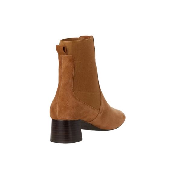 Jack Rogers Brianna Suede Bootie in Brown Size 10 - Style and Comfort MSRP $168 - Picture 5 of 6